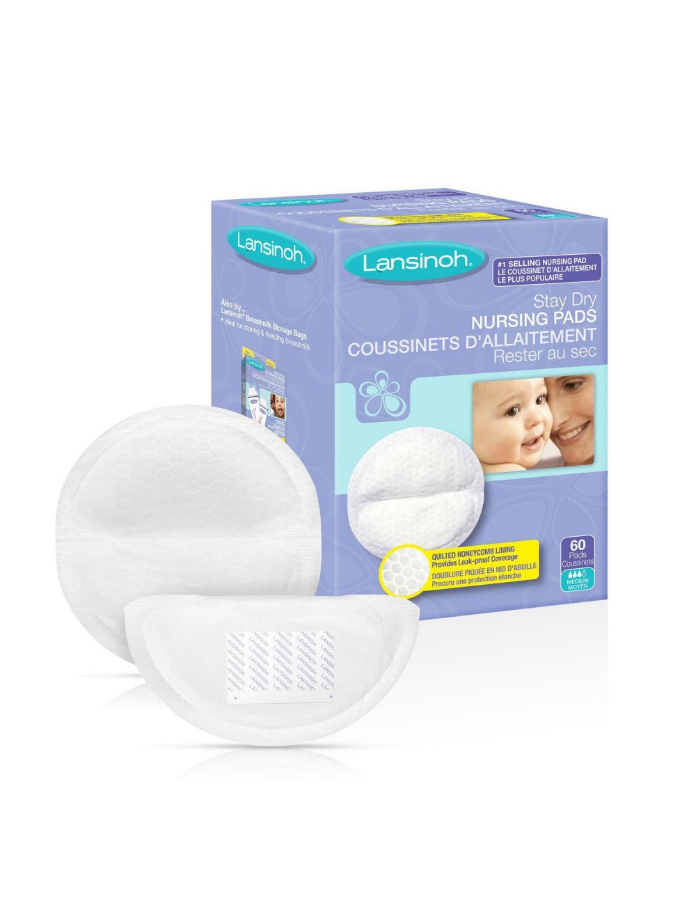 Lansinoh® Disposable Nursing Pads 60 ct