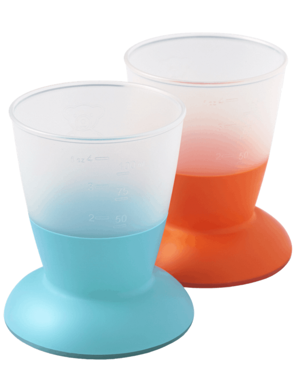 BabyBjorn Cup Orange Turquoise 2Pck