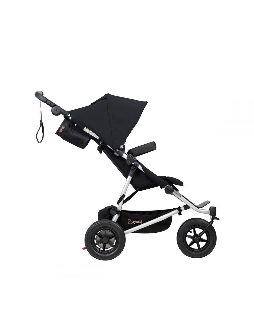 Mountain Buggy Duet V3 Single Stroller Black