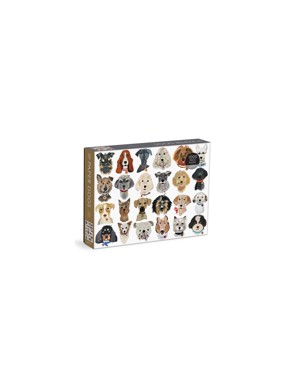 Paper Dogs 1000 Piece Puzzle