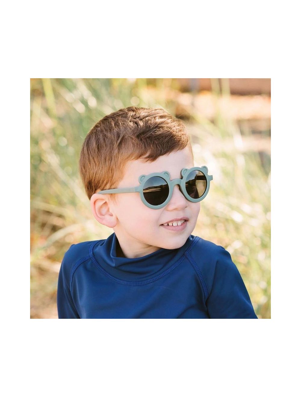 Jan Jul Urban Xplorer Kids Sunglasses Bear Crocodile Green
