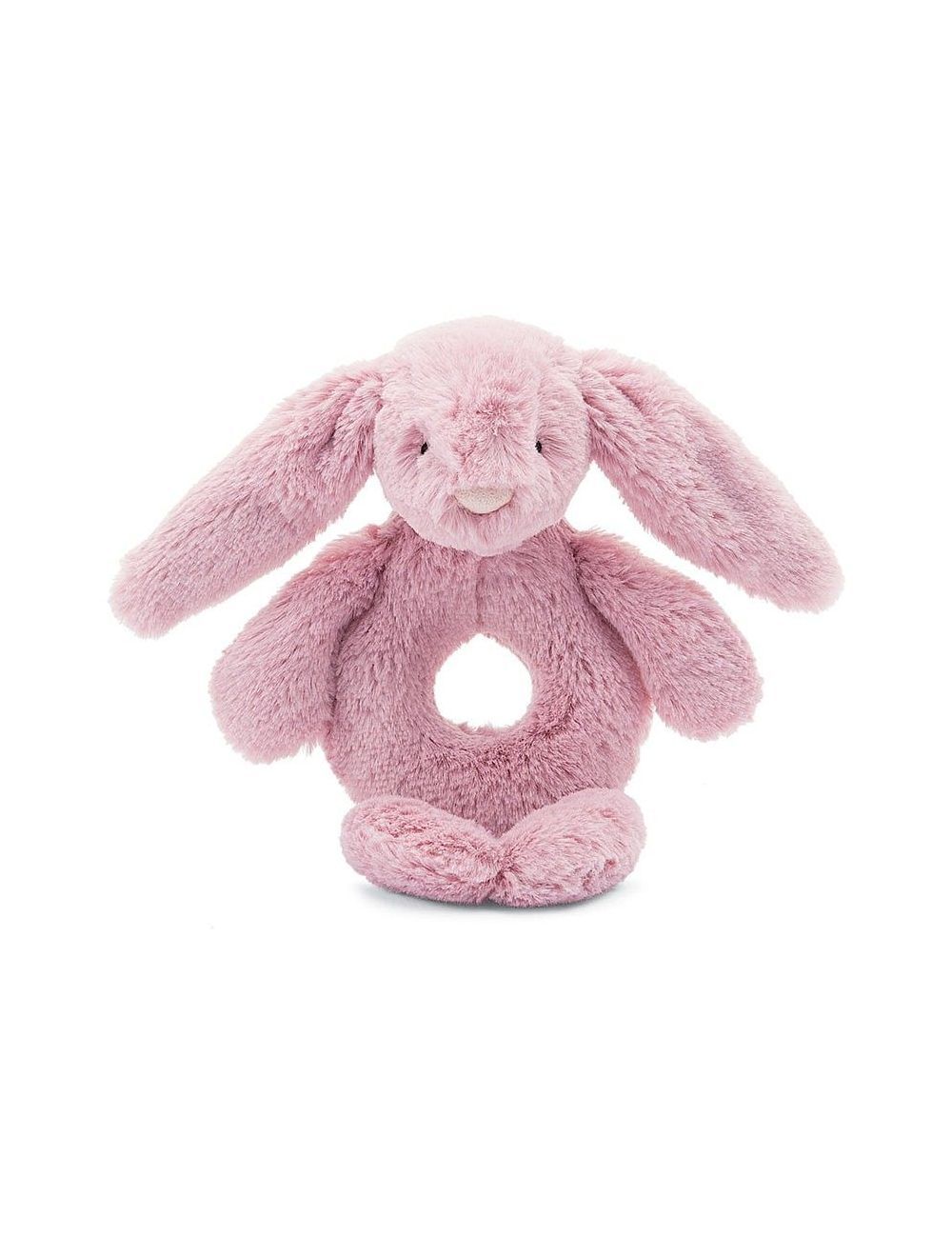 Jellycat Bashful Tulip Pink Bunny Ring Rattle