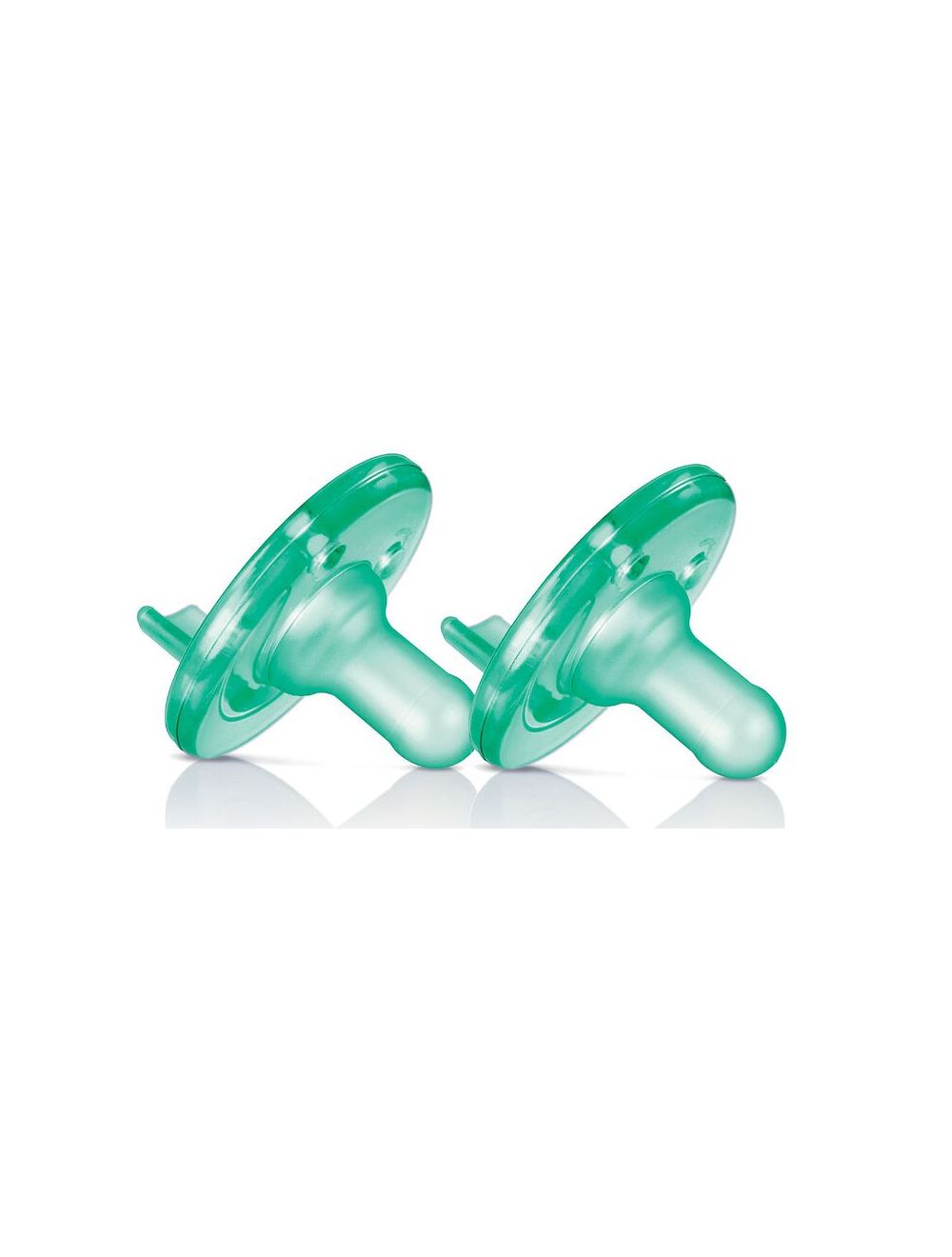 Philips AVENT Soothie Pacifier Green 2 Pack 0 3M