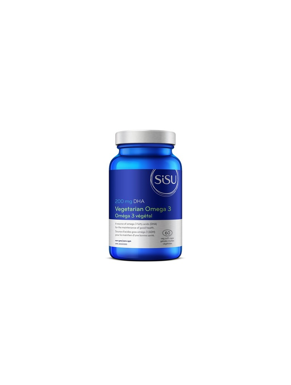 SISU Vegetarian Omega 3 200mg 60VSoftGels