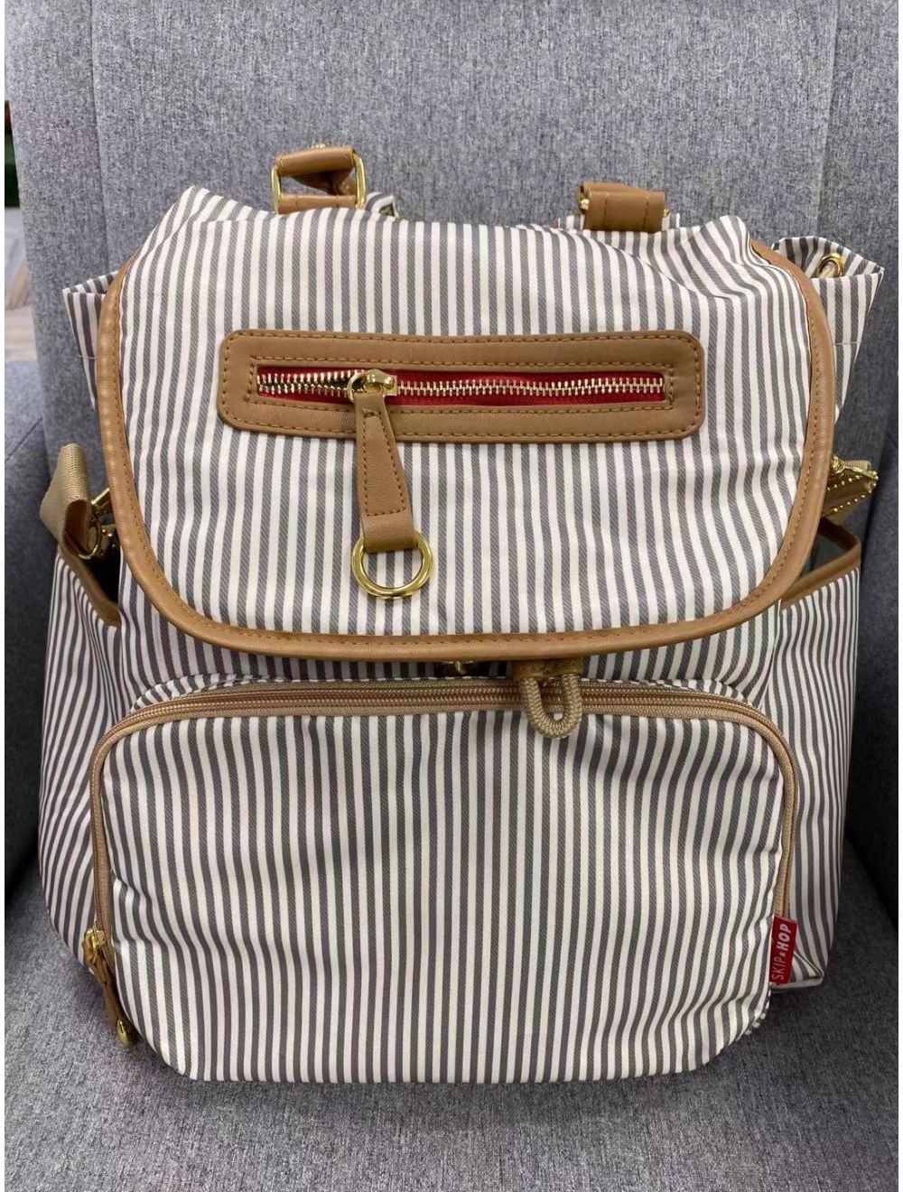 Skip Hop Chevron Duo Double Signature Nappy Bag – Bloom Connect SG