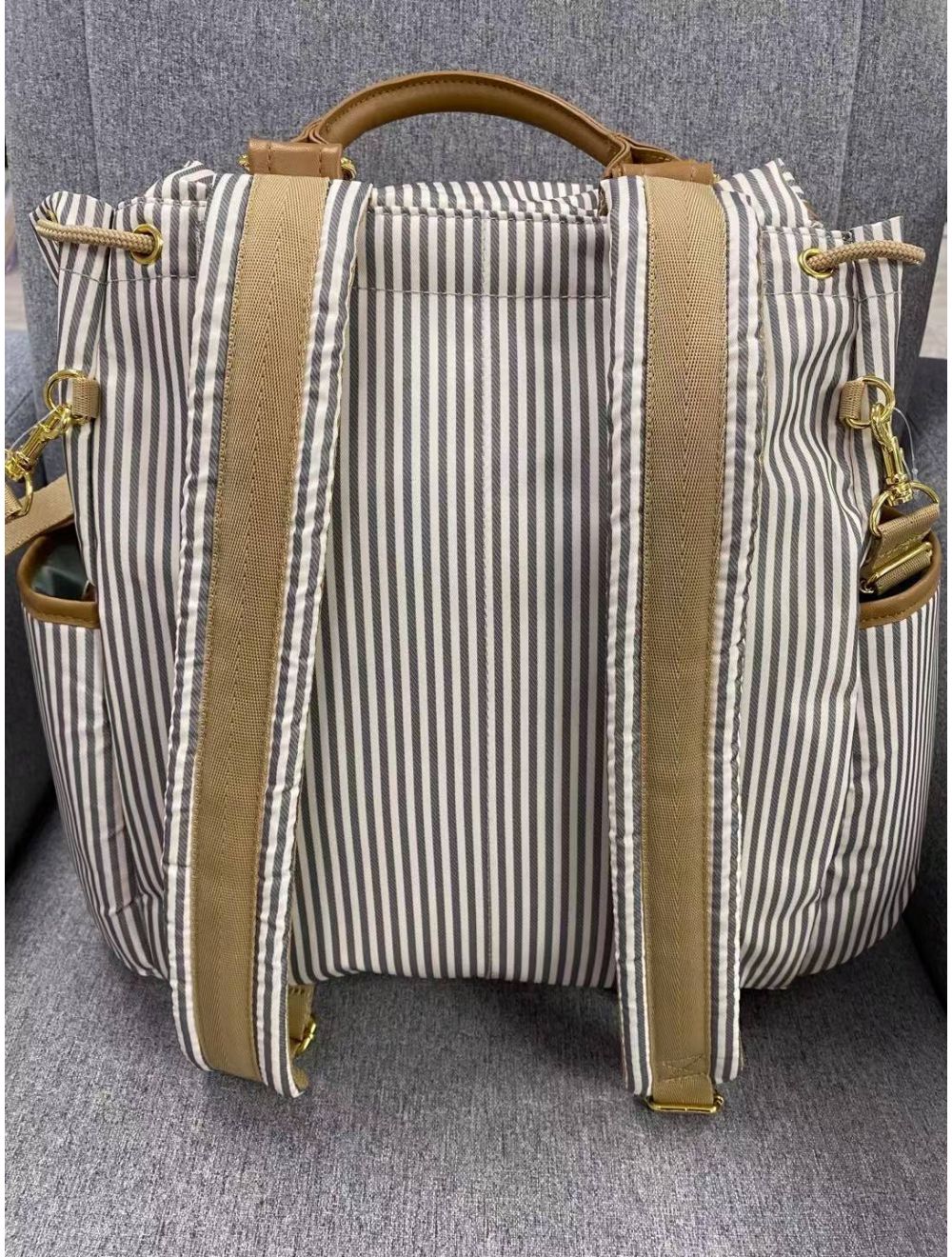 Skip hop grand central french stripe sales