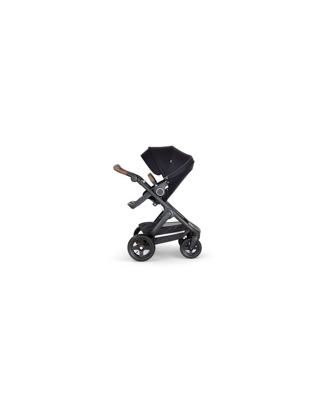 Stokke Trailz Terrain Black With Brown Handle Black