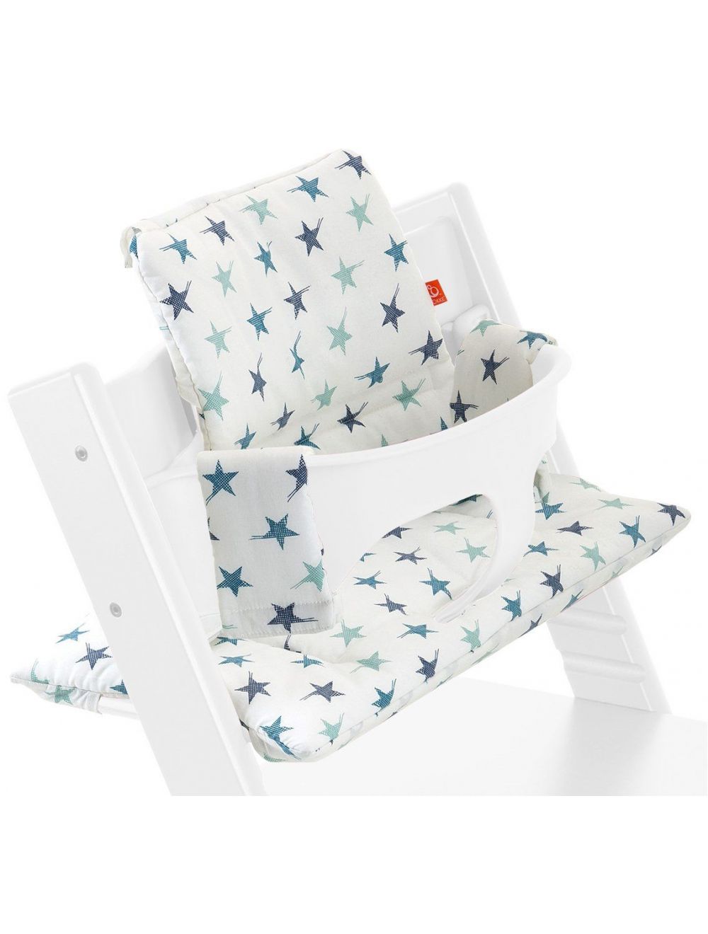 Stokke Tripp Trapp Classic Cushion Organic Cotton Aqua Star