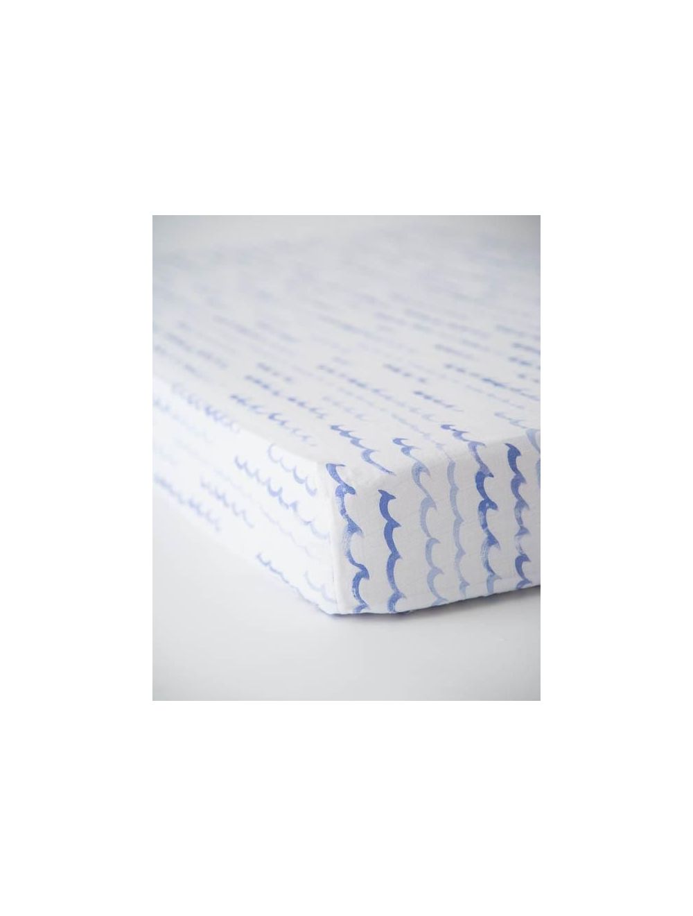 Little unicorn high tide shop crib sheet