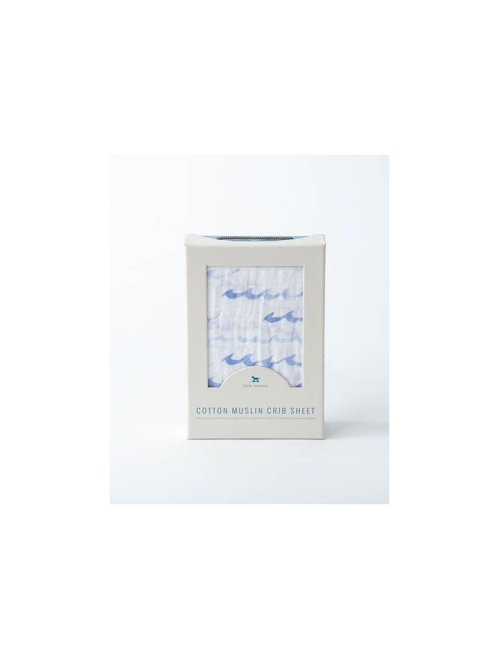 Little unicorn high tide crib sheet 2025