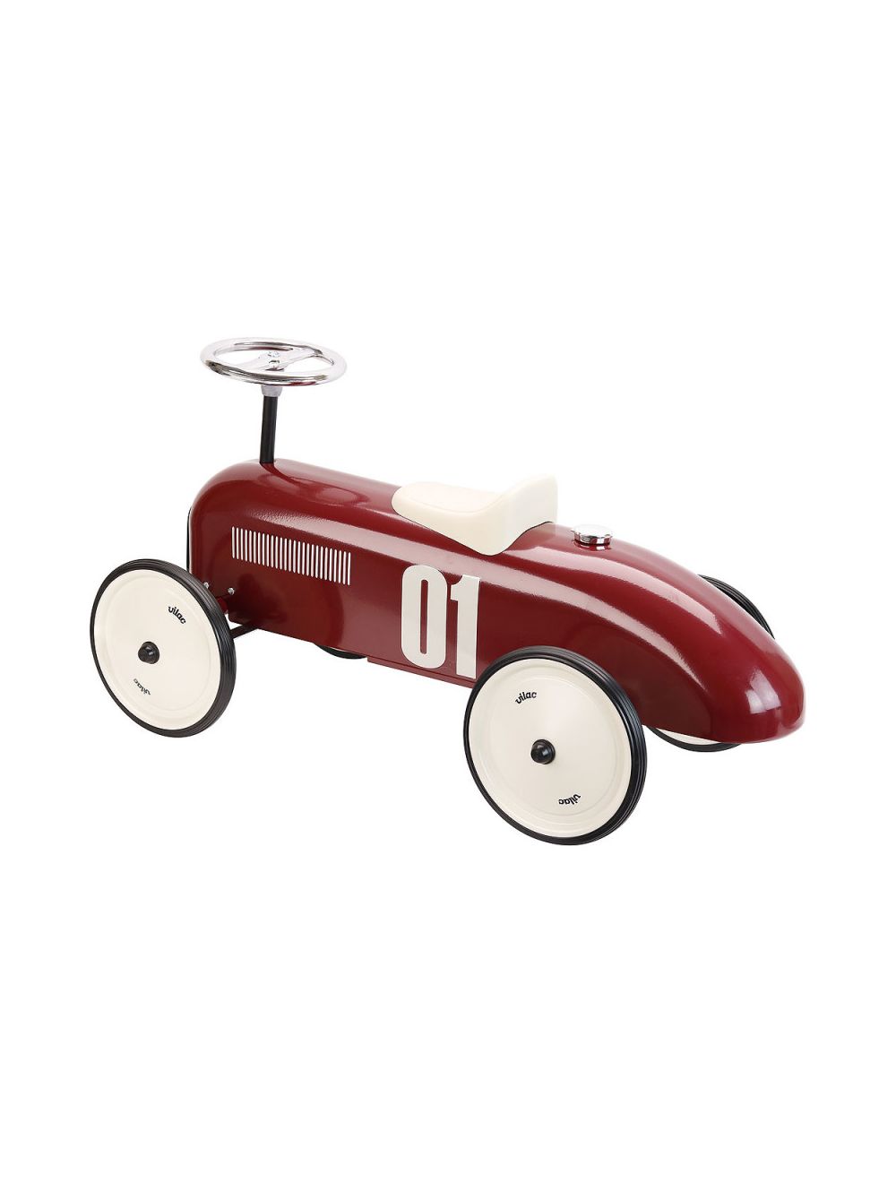 Vintage ride store on metal car