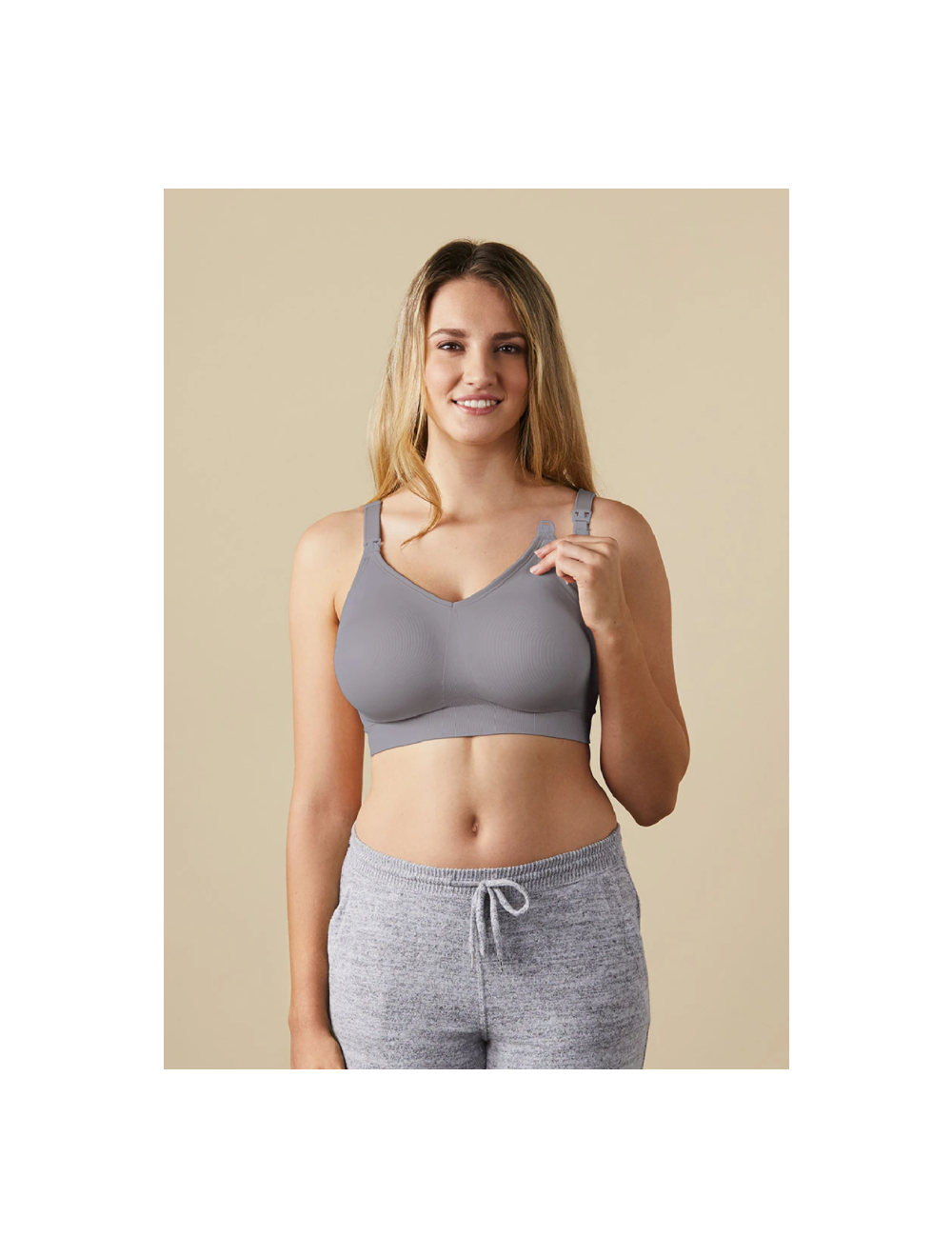 Bravado Designs The Body Silk Seamless Nursing Bra - Silver Belle