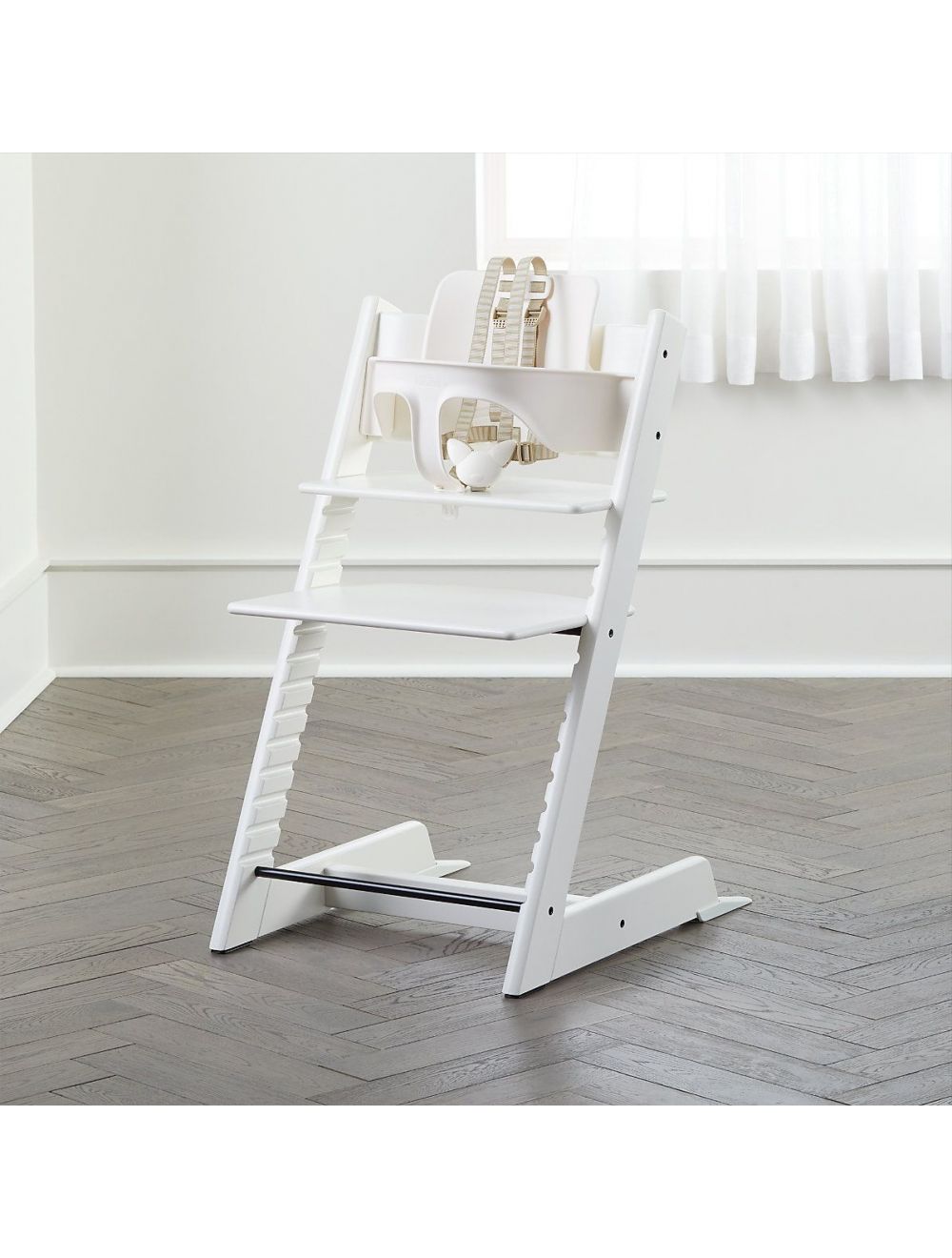 Tripp trapp baby set sales white