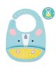 Skip Hop Zoo Fold & Go Silicone Bib-Unicorn