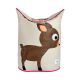 3 Sprouts Laundry Hamper Deer - Brown