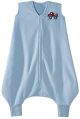 HALO Big Kids SleepSack Wearable Blanket M-Fleece Blue Truck TOG 1.0