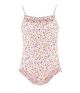 Petit Bateau Maillot Girls Bathing Suit 1 Piece Flower