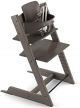 Stokke Tripp Trapp High Chair V3 with Baby Set - Hazy Grey