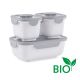 OmieLIfe OmieGo Stack & Lock Bento BIO - Stone