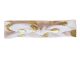Baby Wisp Top Knot Headband White/ Gold Dots 3m+