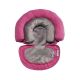 JJ COLE Head Support - Sassy Pink Wave Stitch