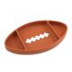 Bumkins Silicone Grip Dish - Football 6m+