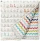 Pehr Designs Hi Alphabet Blanket In Multi