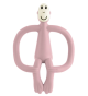 Matchstick Monkey Animal Teething Toy in Dusty Pink