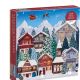 Galison Yuletide Village Puzzle 500 Pieces