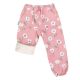 Jan & Jul Cozy-Dry Rain Pants Fleece Lined White Tulip 6Y