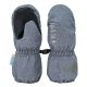 Jan & Jul Cozy-Dry Waterproof Rain Mittens - Heather Grey - XS