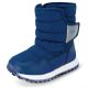 Jan & Jul Toasty-Dry Tall Puffy Winter Boots Navy US7.5