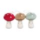 Mon Ami Woodland Mushroom Trio-Multi Ornaments
