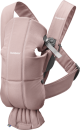 BabyBjorn Baby Carrier Mini - Old Rose Cotton Dusty Pink