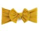 Baby Wisp - Headband - Nylon Bow - Mustard