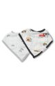 Loulou Lollipop Bandana Bib Set - Happy Trucks