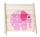 3 Sprouts Book Rack elephant