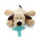 WubbaNub Infant Pacifier - Brown Puppy