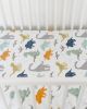 Little Unicorn Cotton Muslin Crib Sheet Dino Friends