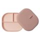 Loulou Lollipop Divied Plate with Lid - Blush Pink