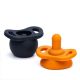 Doddle & Co. 2-Pack Pop & Go Pacifier Set - Coal/ Spice 0-3 Months