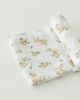 Little Unicorn Cotton Muslin Swaddle Single Yellow Rose