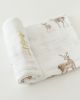 Little Unicorn Cotton Muslin Swaddle Single Oh Deer