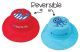 FlapJackKids Kid's Sun Hat Whale/Octopus Large (4-6 Years)