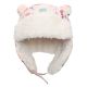 FlapjackKids Water Repellent Trapper Hat - Floral Pink 2-4Y
