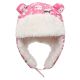 Flapjackkids Water Repellent Trapper Hat - Pink - Small 6-24M