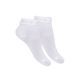 Condor Floral Ankle Socks With Folded Cuff Blanco 200 (White)