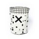 Gautier Studio OLE Tov Hamper Black & White