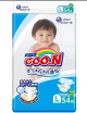 GOO.N Baby Diaper Tape Type L Size 9-14kg 54 Pieces - with Vitamin E