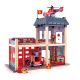 Hape Fire Station 13Pcs Age 3+